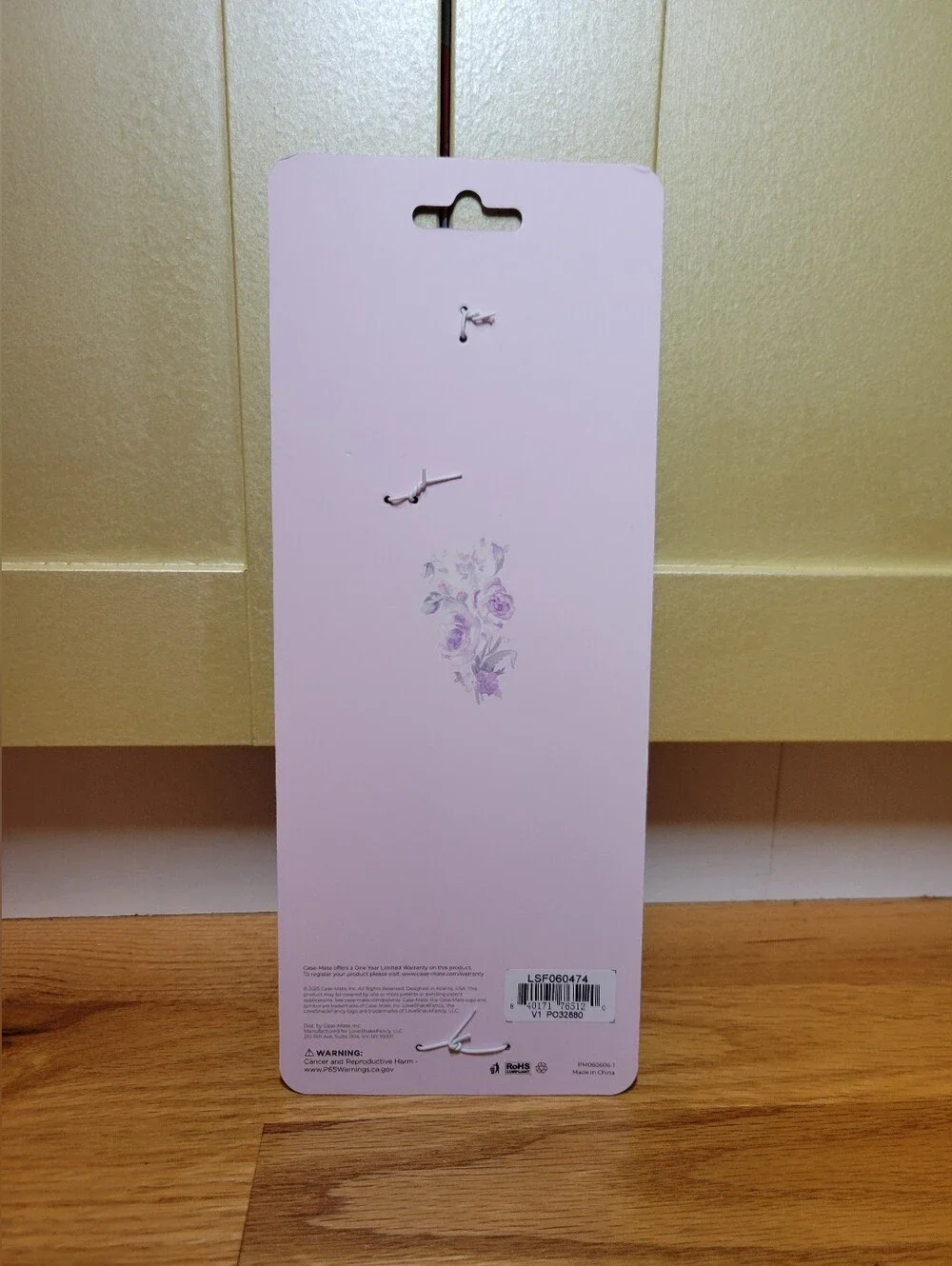 NWT Case-Mate x LoveShackFancy x Target Keychain Charm Strap- Hibiscus- Limited